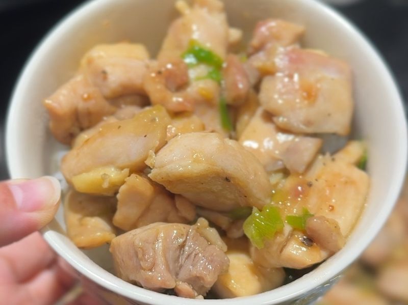 油蔥雞