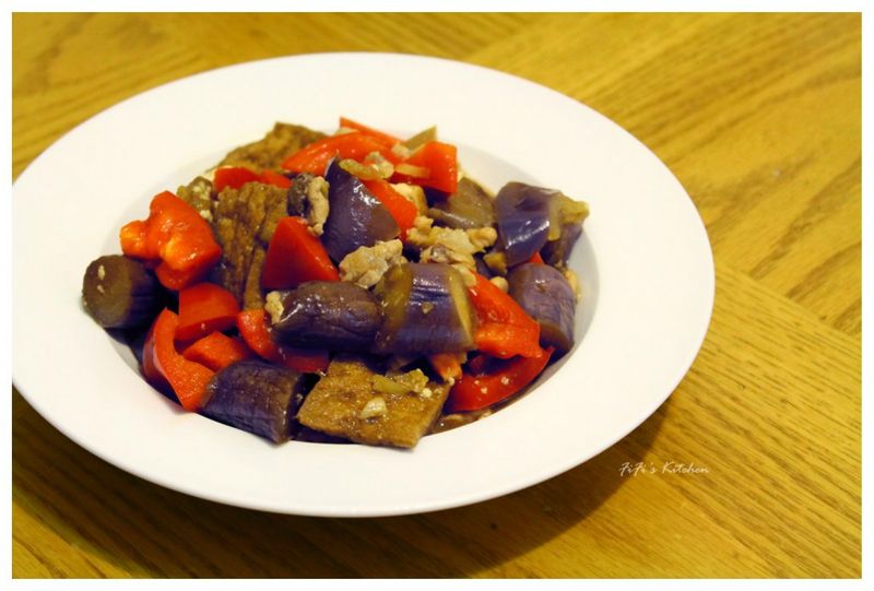FiFi's Kitchen - 紅燒紫茄豆腐