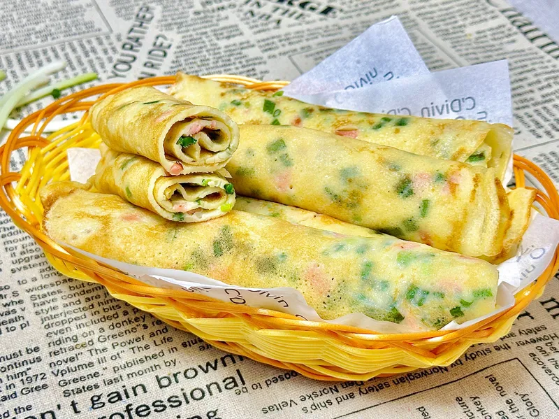 蔥花雞蛋軟餅