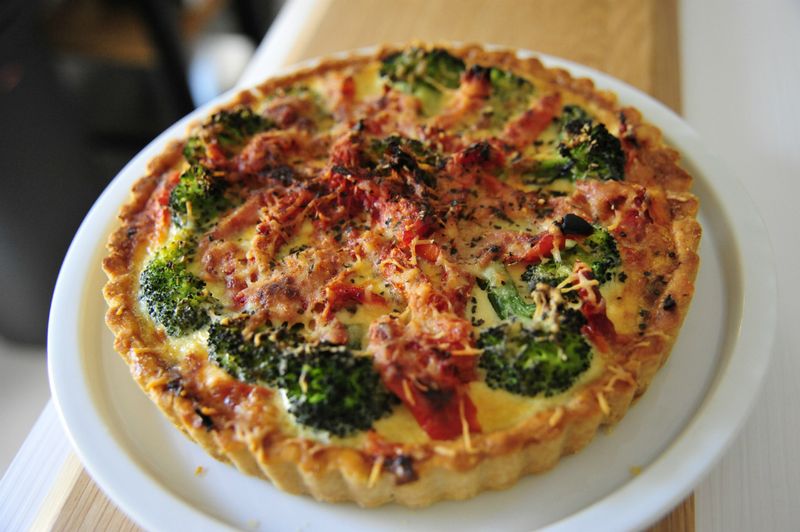 義式香腸番茄乾鹹派 | Ham & Sundry Tomato Quiche
