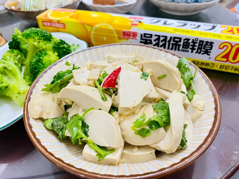 涼拌素雞