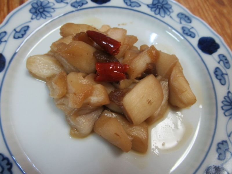 蔭瓜紅芋頭莖