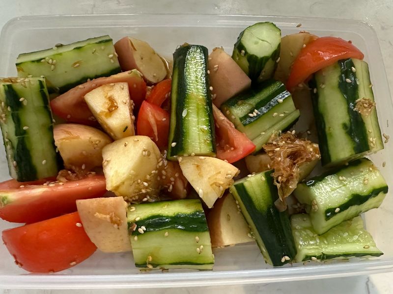 夏日涼拌青瓜沙律