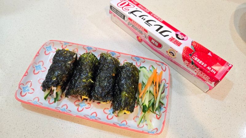 韓式雞絲蔬菜飯捲