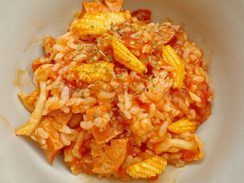 德腸紅醬燉飯