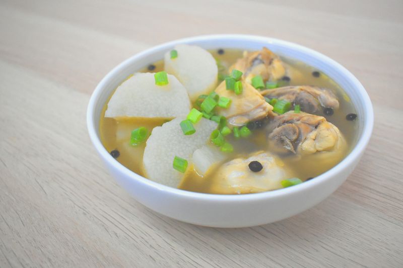 馬告山藥雞湯
