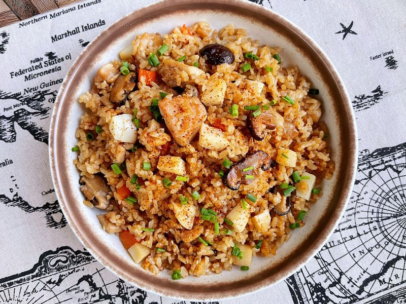 竹筍香菇雞炊飯