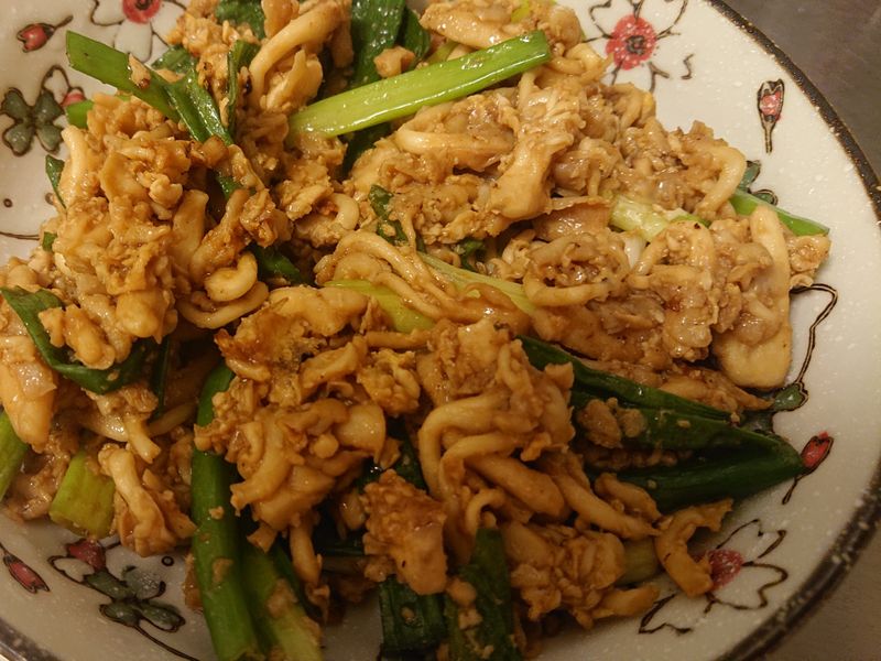 珊瑚菇炒蛋
