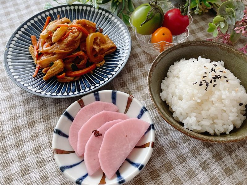 醋醃紫蘇蘿蔔(全素)