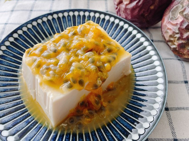 涼拌百香果豆腐(全素)