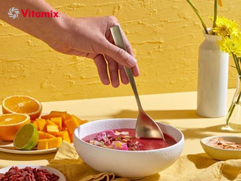火龍果芒果果昔碗|Vitamix調理機