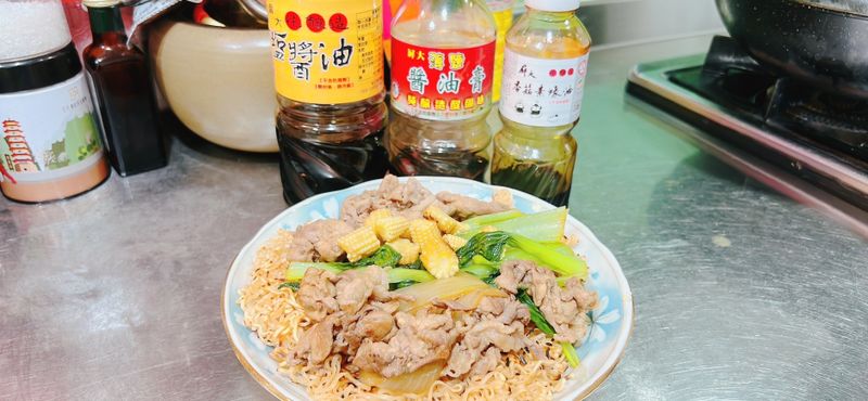 廣式炒麵在家自己做做看~茶餐廳必點