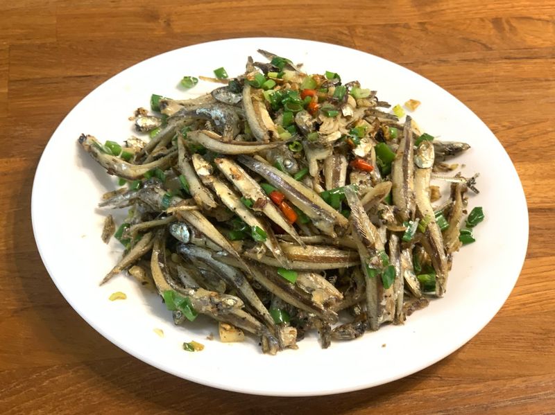 炒丁香魚