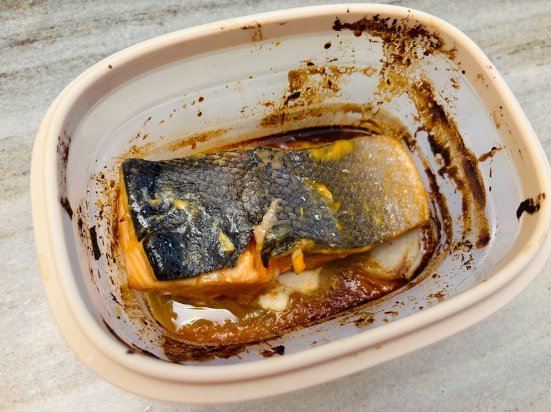 味增烤鮭魚