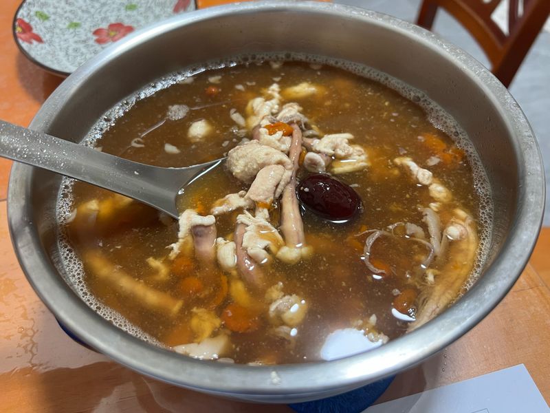 豬骨髓中藥湯