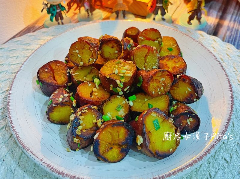 蒜煎地瓜