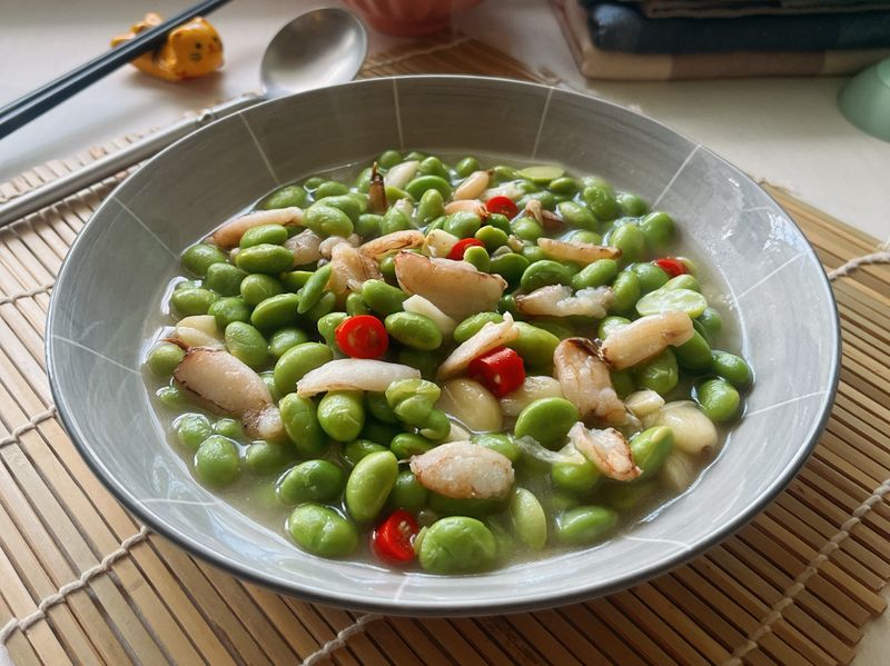 毛豆蟹肉