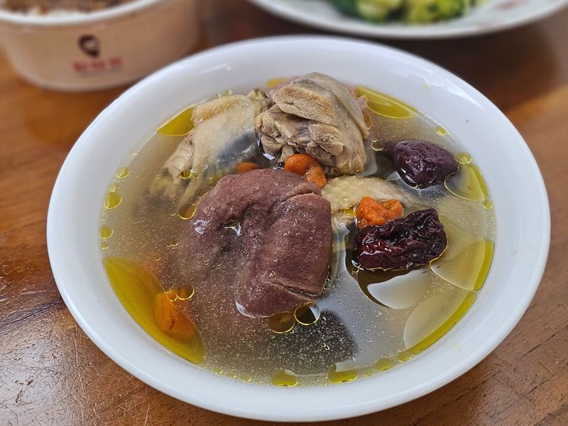 柿餅雞湯