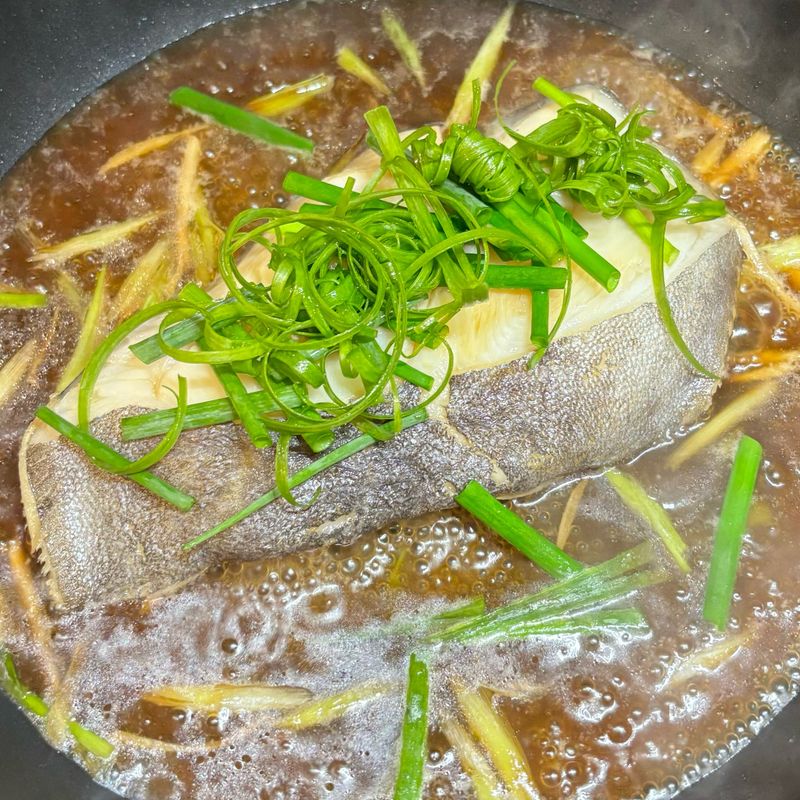 紅燒比目魚