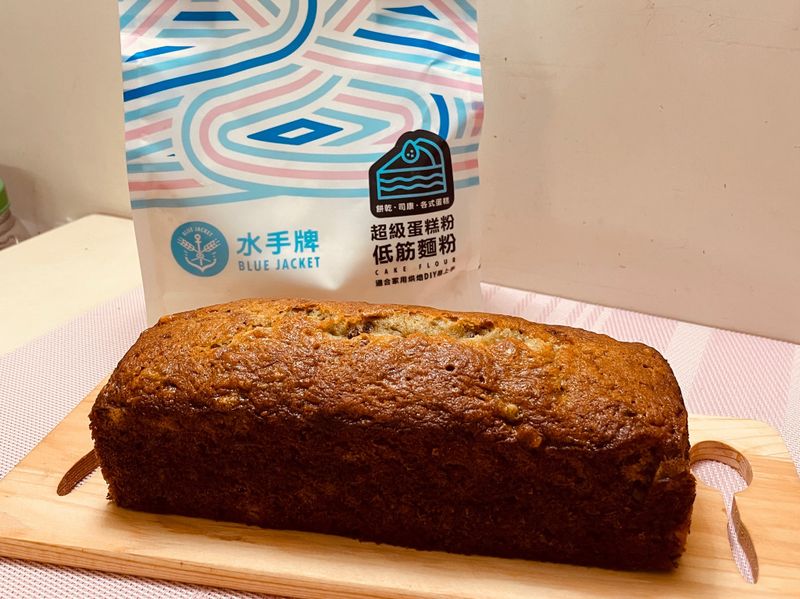 核桃香蕉蛋糕