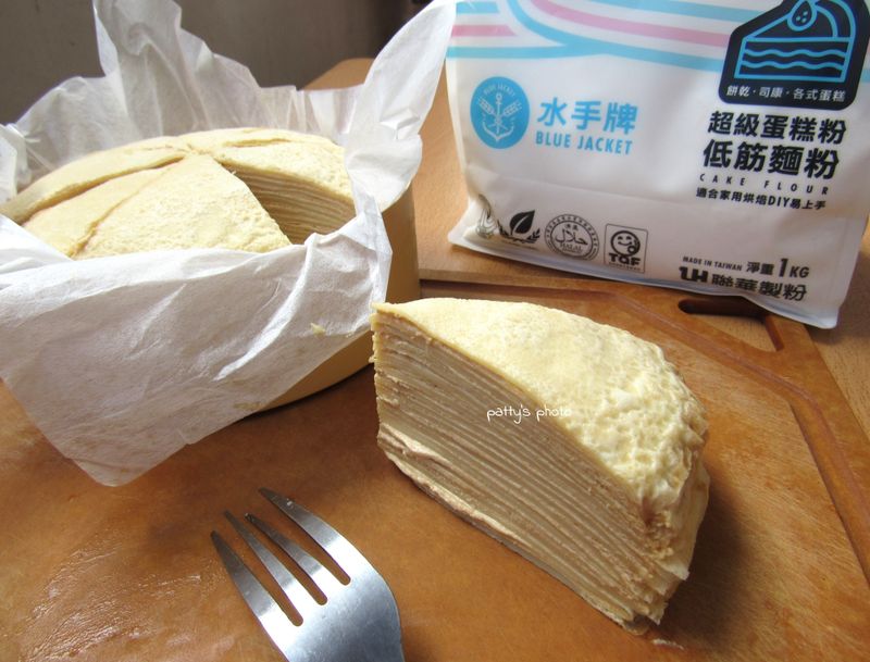 焦糖千層蛋糕-水手牌超級蛋糕粉
