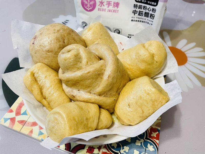 花團錦簇饅頭