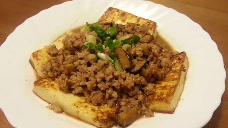 香煎蛋豆腐