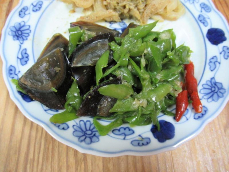 皮蛋糯米椒