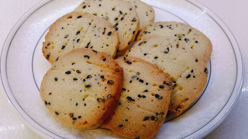 黑芝麻餅乾