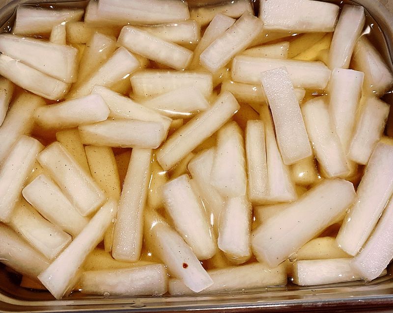 梅粉醃蘿蔔