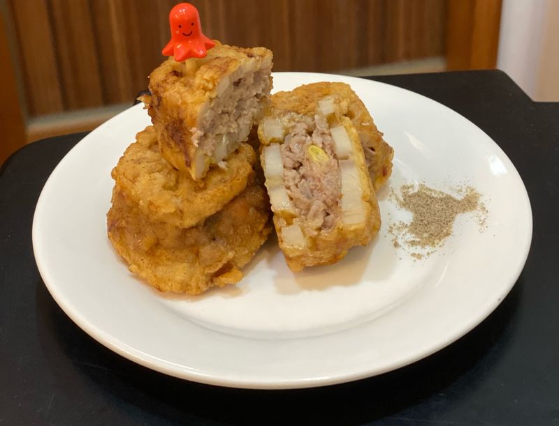 蓮藕肉餅