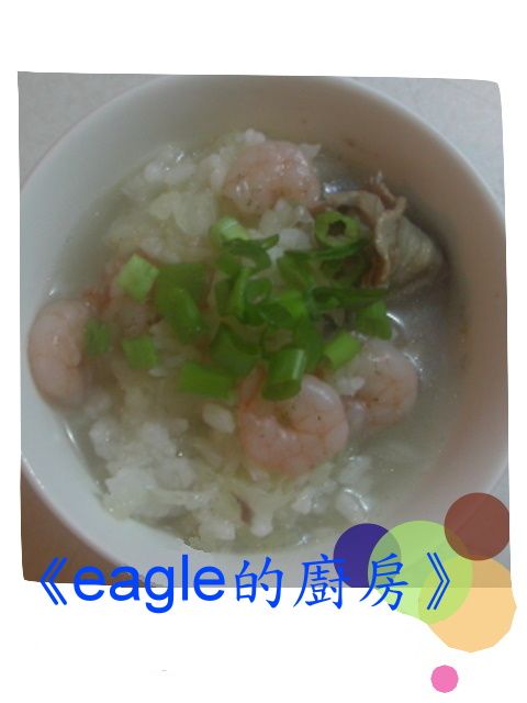 《eagle的廚房》蝦仁雞胸粥