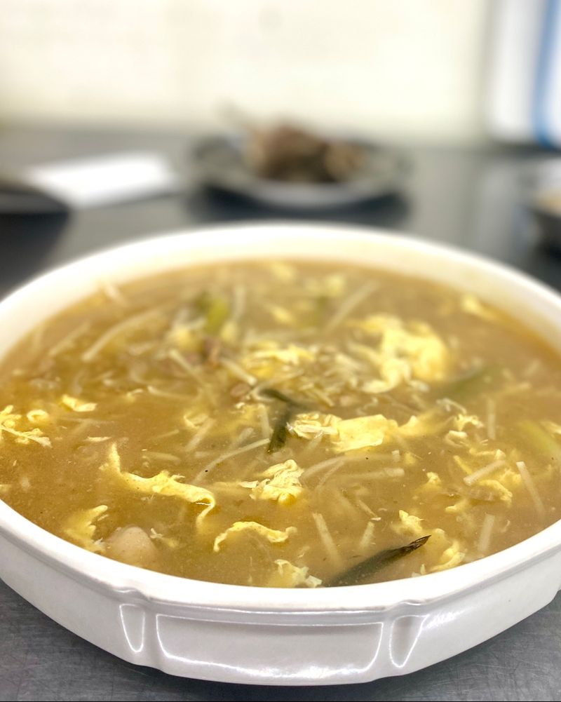 生炒鴨肉羹