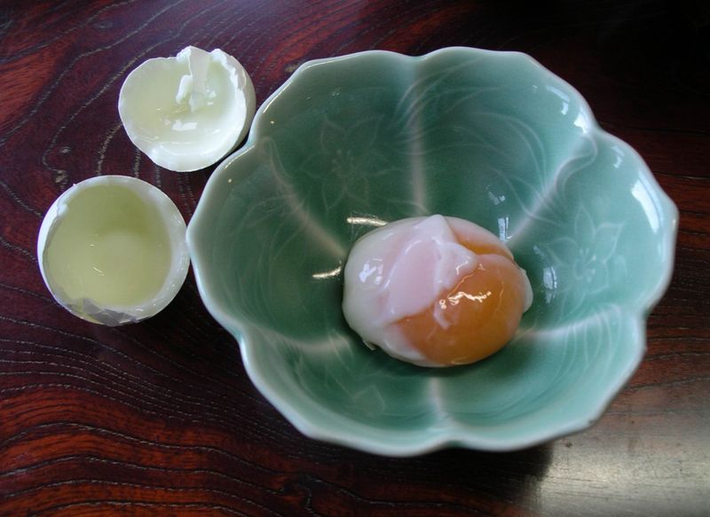 10分鐘 小米電飯鍋溫泉蛋