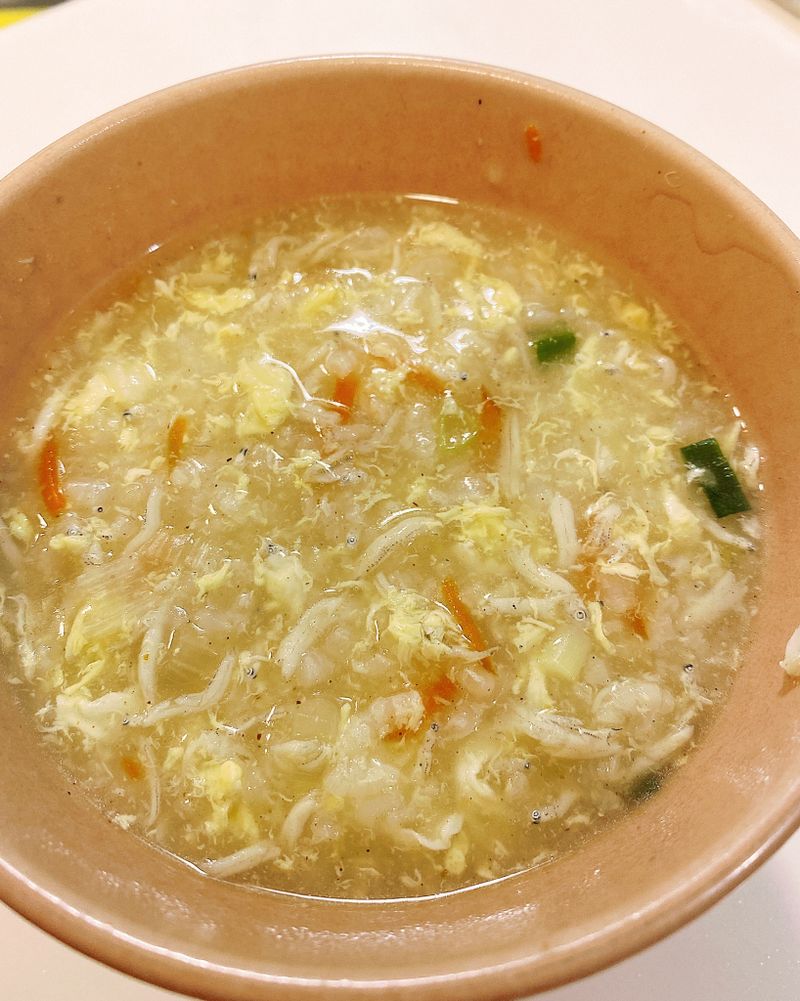 吻仔魚粥