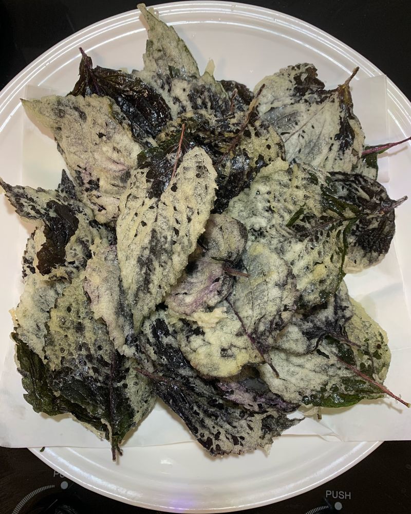 酥炸紫蘇