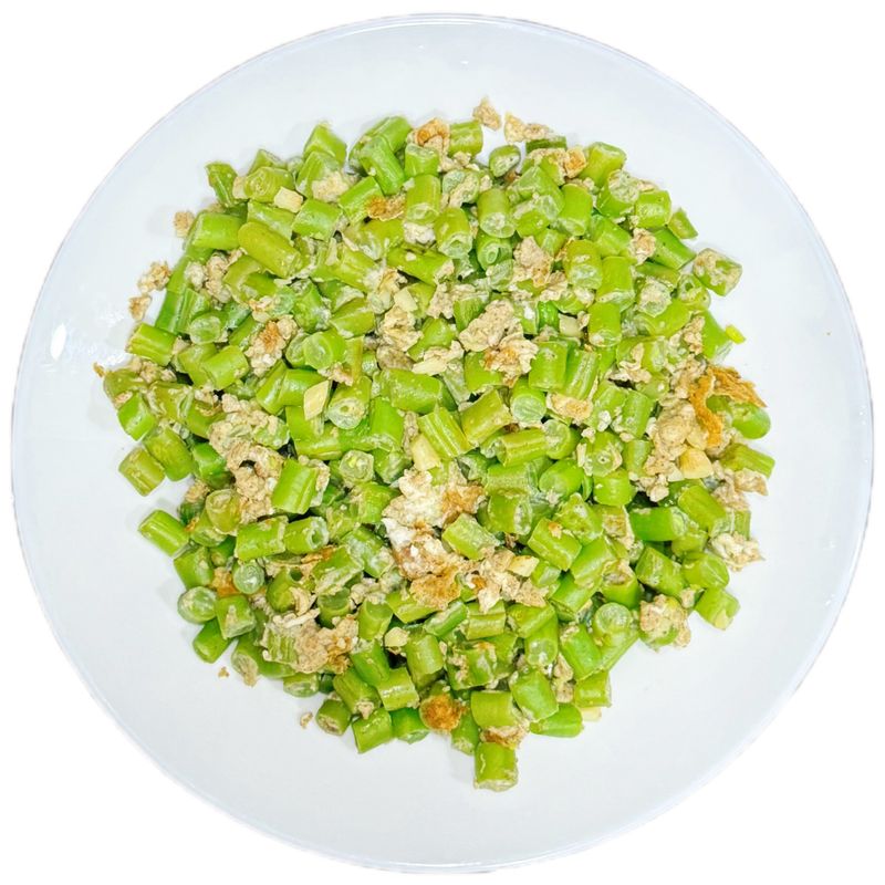 四季豆炒蛋