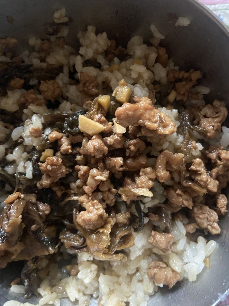 梅乾菜肉燥飯