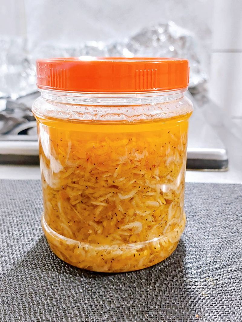 濃郁蒜香蝦油
