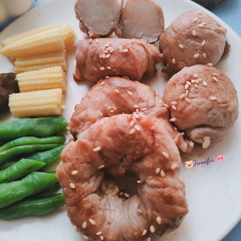 薯泥燒肉捲