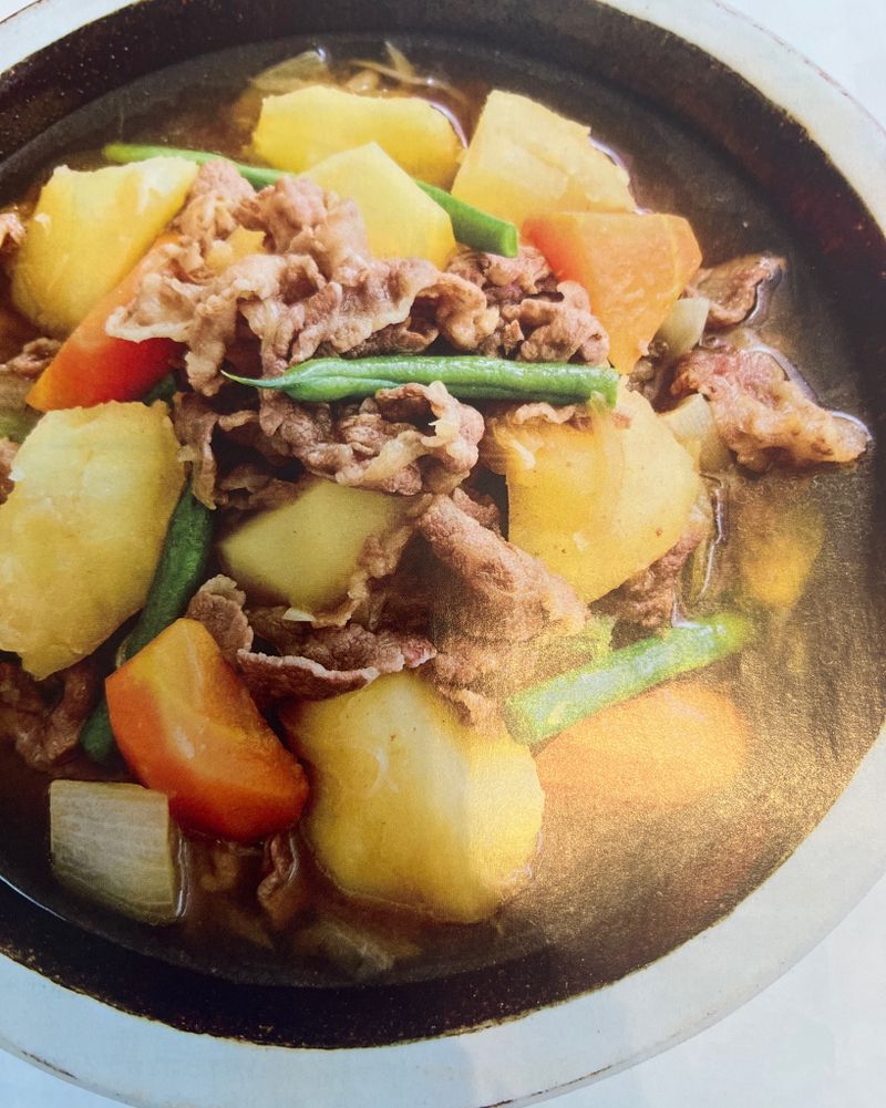 牛肉片蔬菜湯