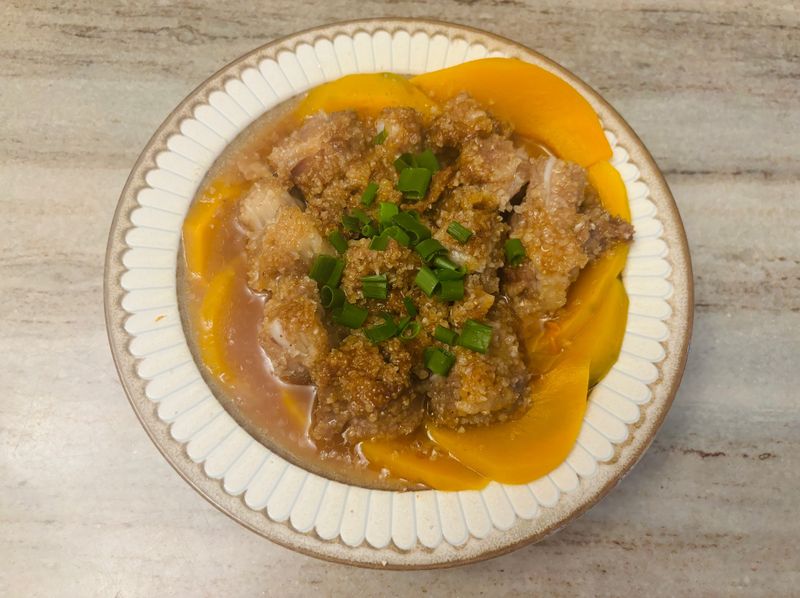 南瓜粉蒸肉