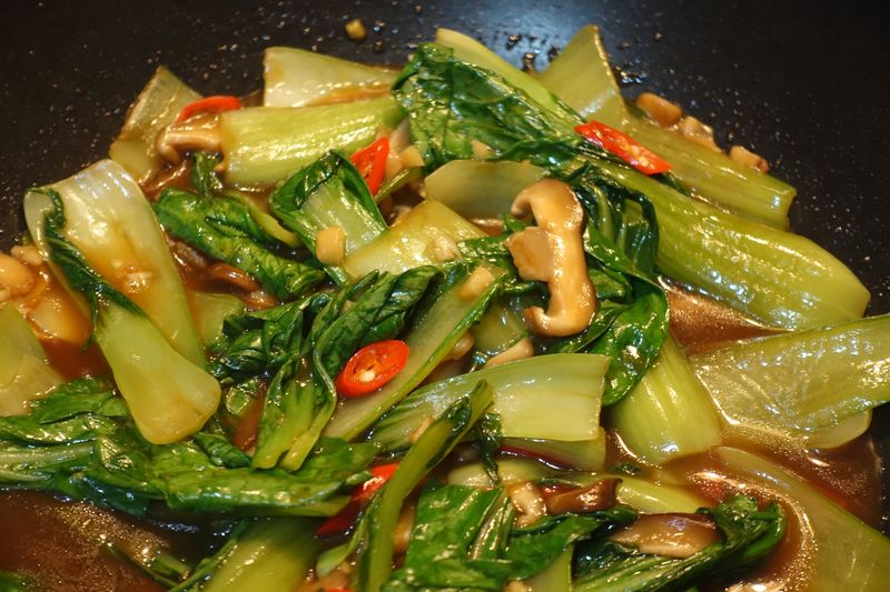 蠔油炒青江菜