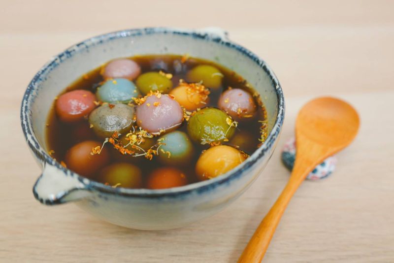 彩色小湯圓