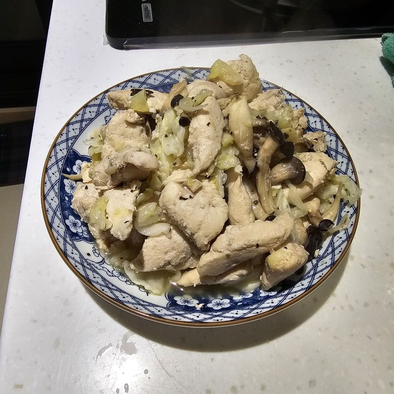 雞肉炒高麗菜
