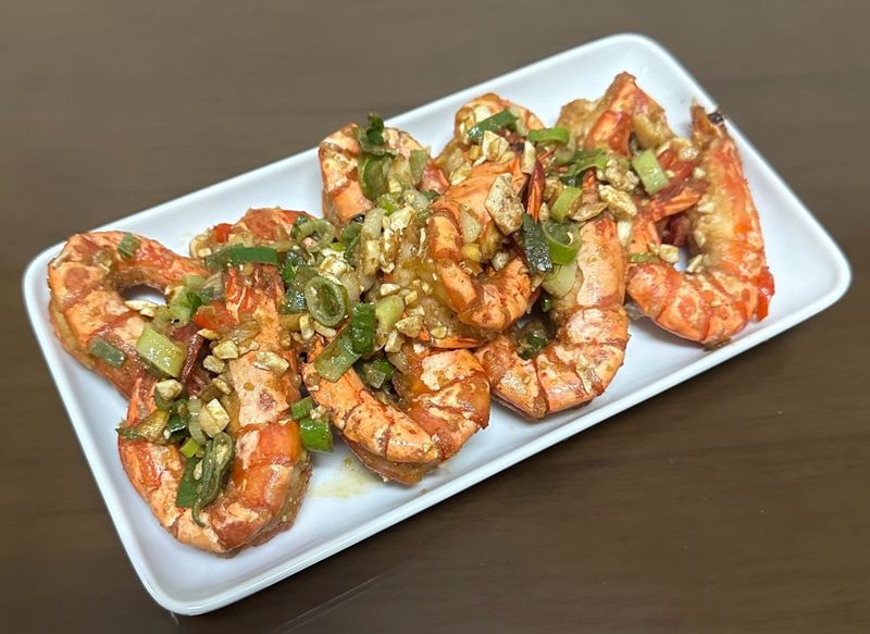 酥炸蝦子