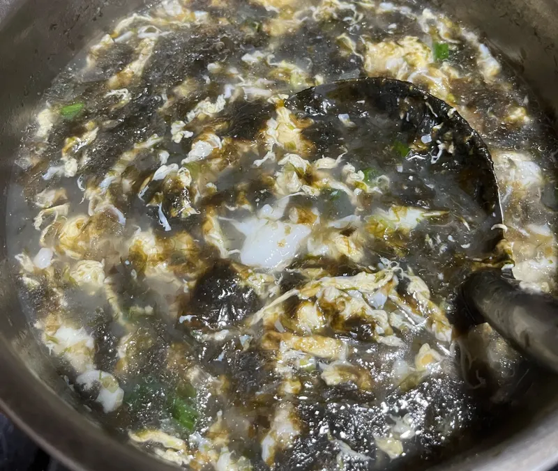紫菜蛋花湯