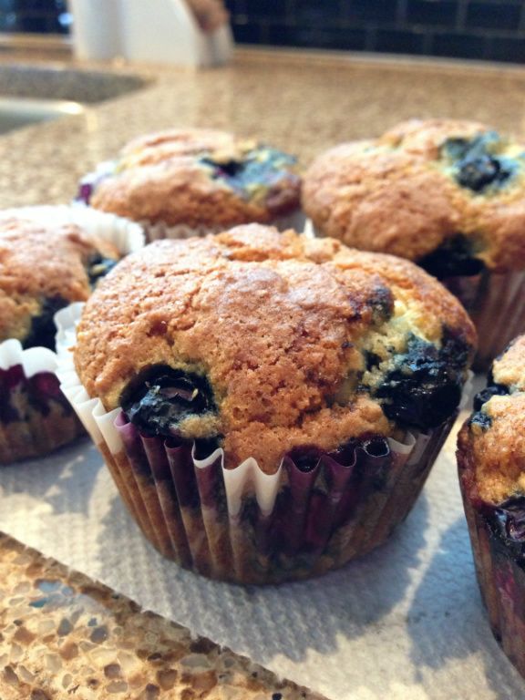 外脆內軟的藍莓瑪芬(Blueberry Muffins)