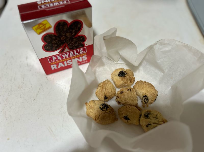 葡萄乾鹽餅乾