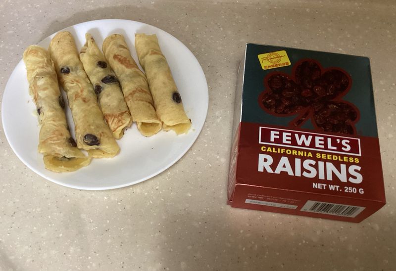 葡萄乾蛋捲